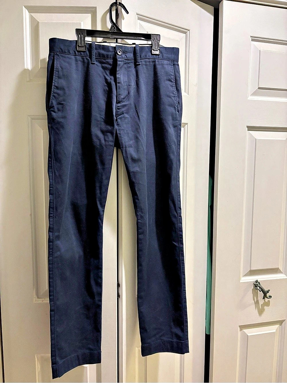 J.Crew Flex Slim Chino Pant Chinos Blue Waist 29 x 30
